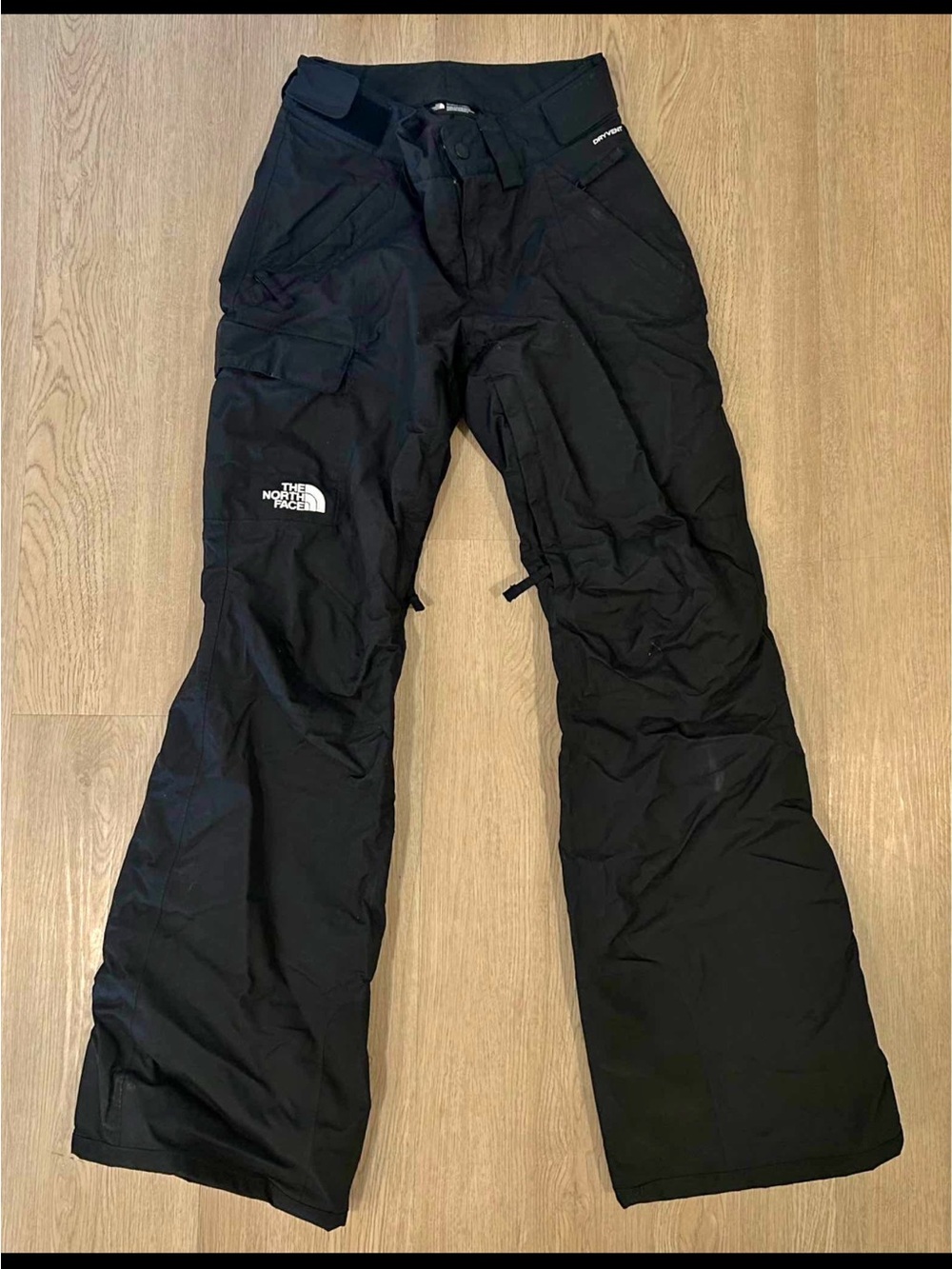 The North Face Black Snow Ski Pants with Logo